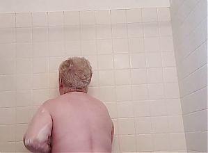 Sexy GILF Taking a Shower